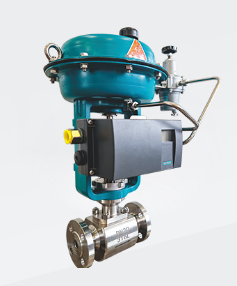 气动单座调节阀