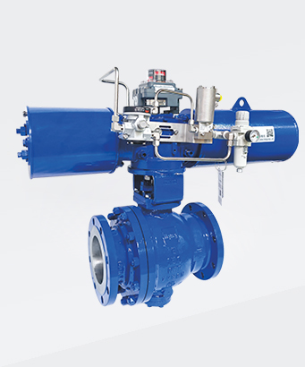 气动金属密封球阀