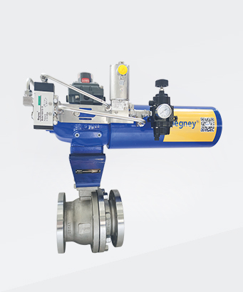 气动软密封浮动球阀